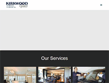 Tablet Screenshot of kirkwoodglass.com